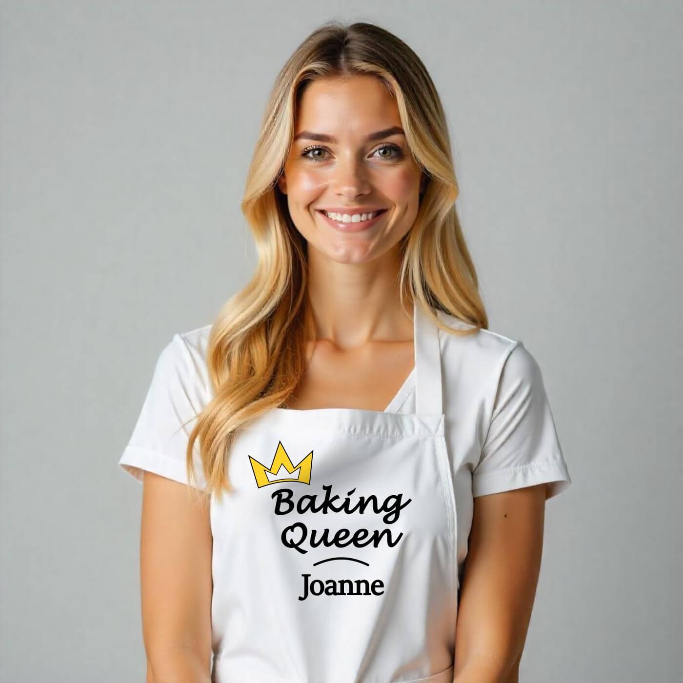 Personalised Apron For Her - Baking Queen
