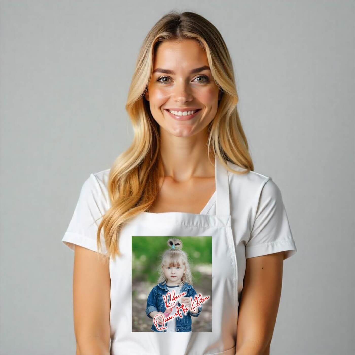 Personalised Apron - Photo and Name