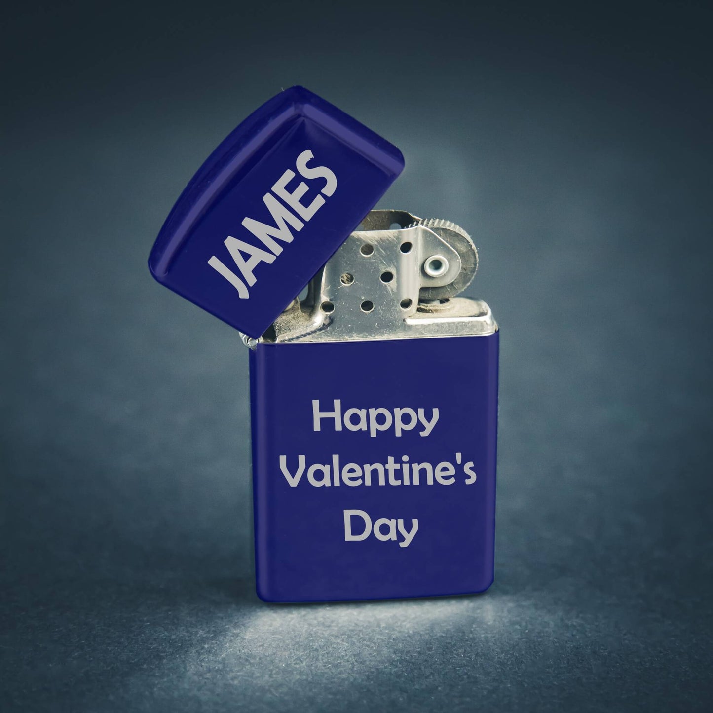 Personalised Blue Lighter - Name & Message