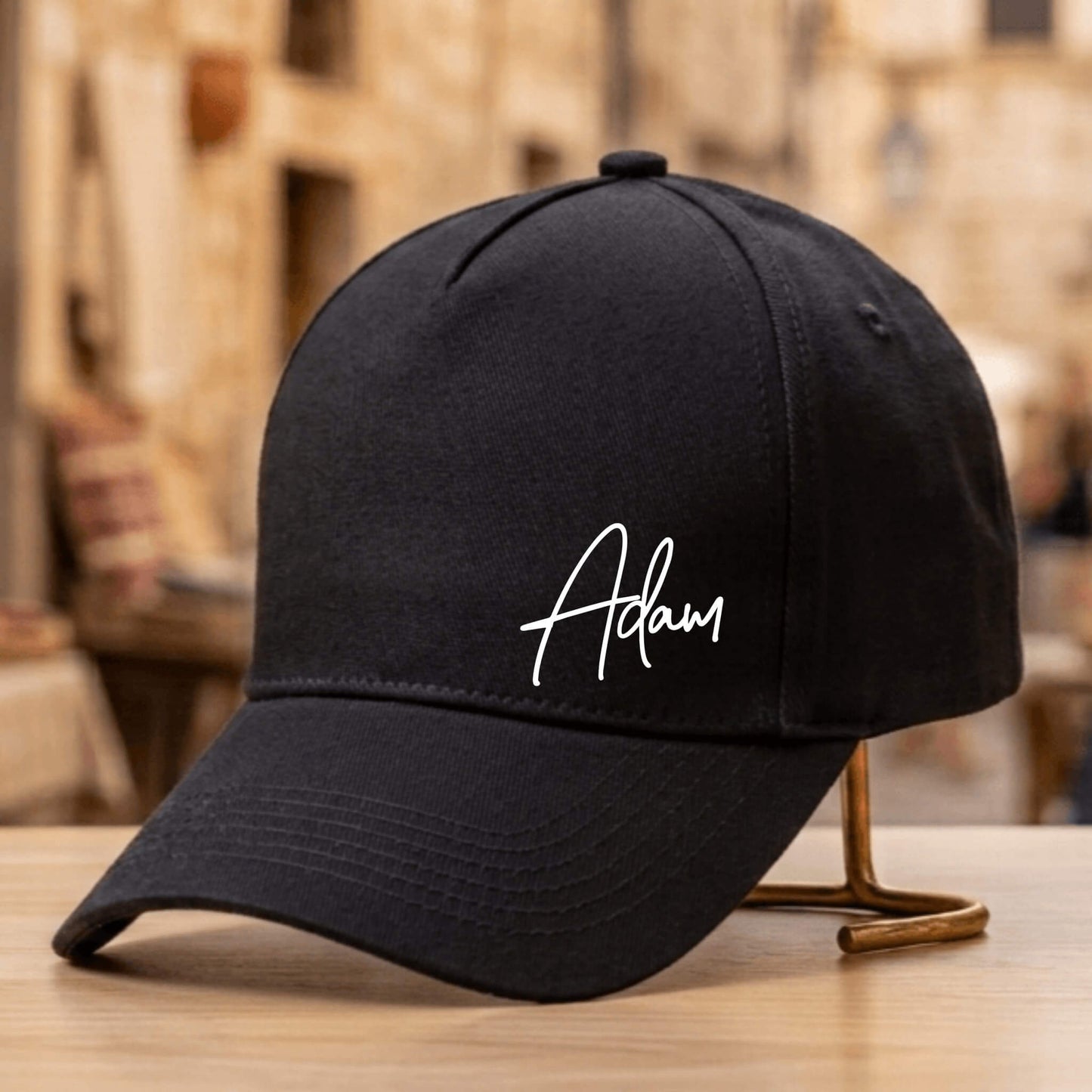 Personalised Baseball Cap – Custom Printed Name – Ideal Gift