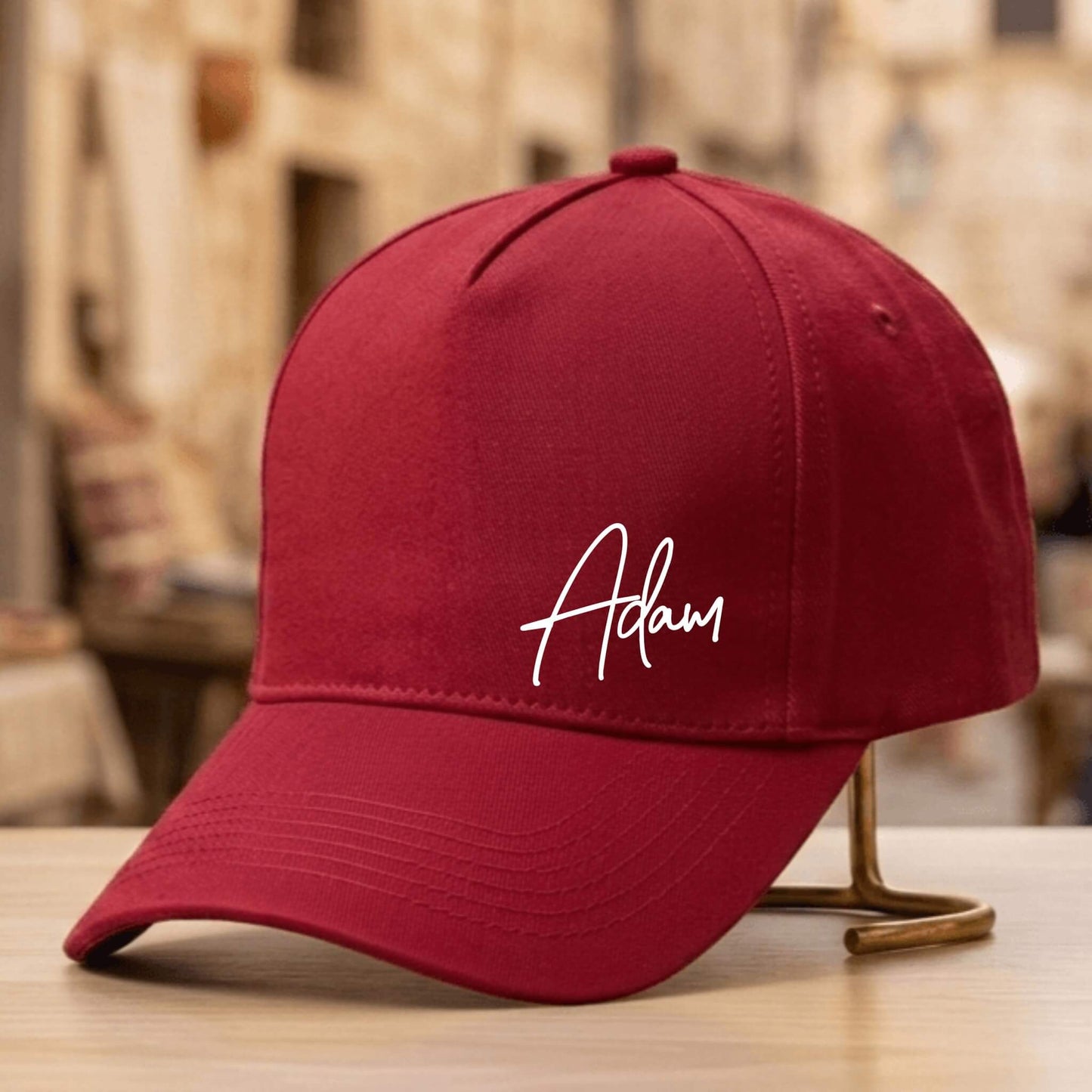 Personalised Baseball Cap – Custom Printed Name – Ideal Gift