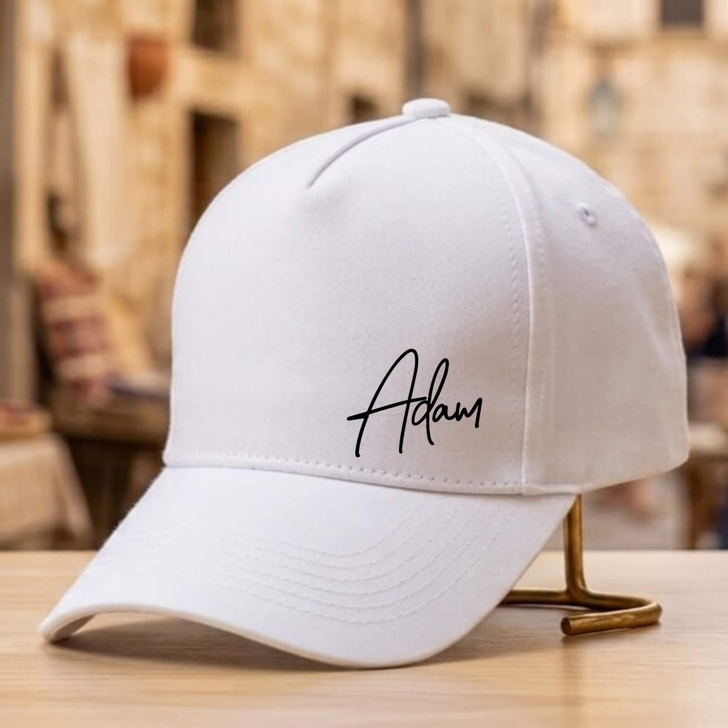 Personalised Baseball Cap – Custom Printed Name – Ideal Gift