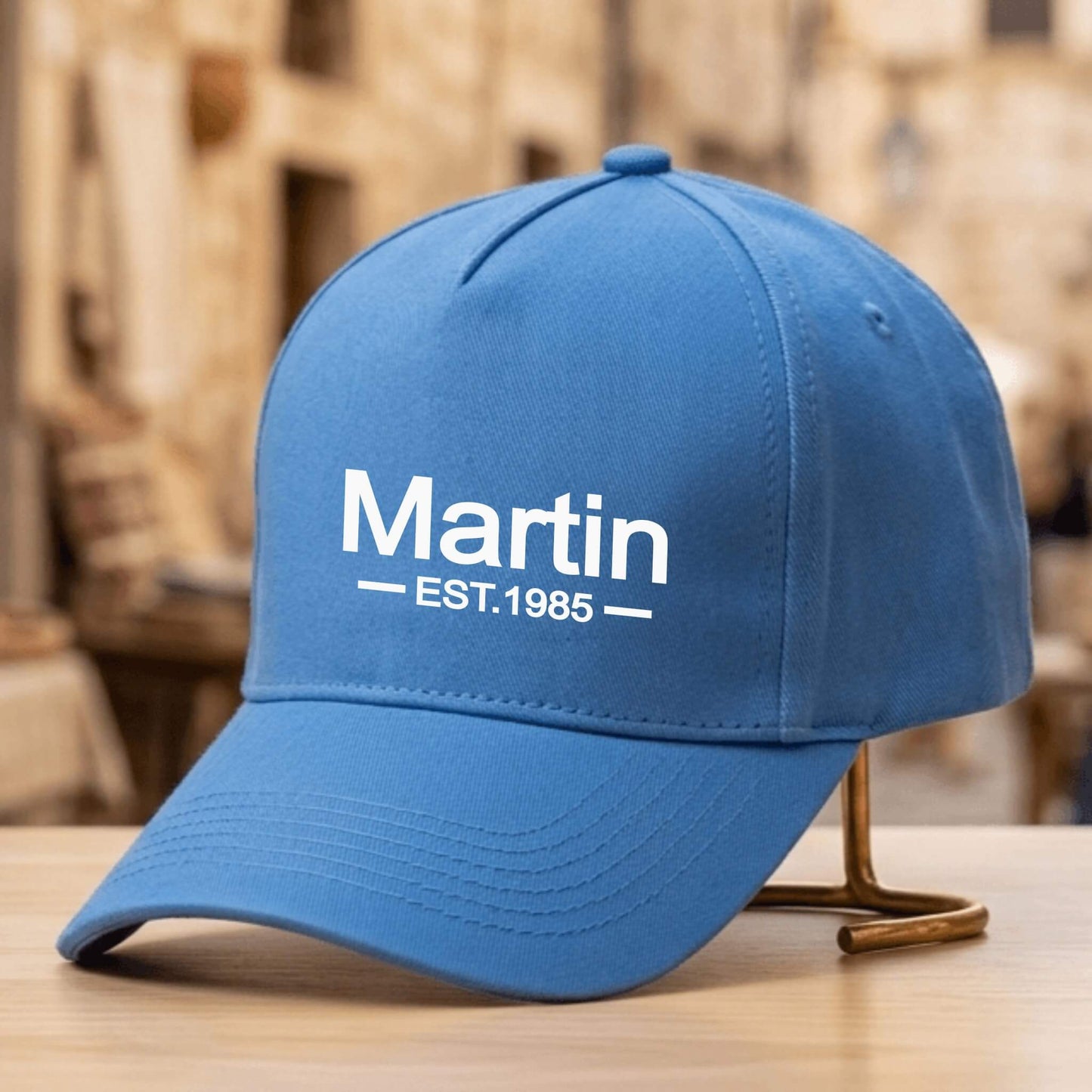 Personalised Baseball Cap – Custom Name & Date – Ideal Gift