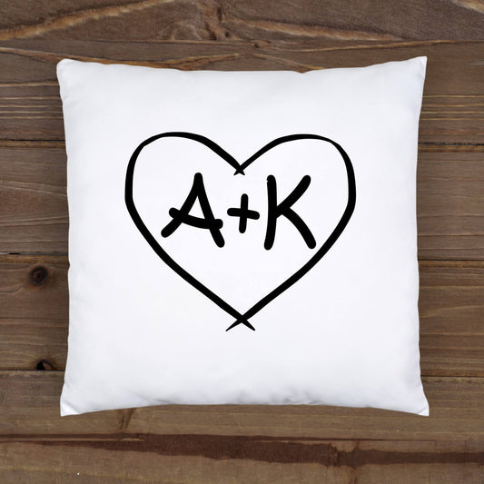 Personalised Cushion Cover - Initials