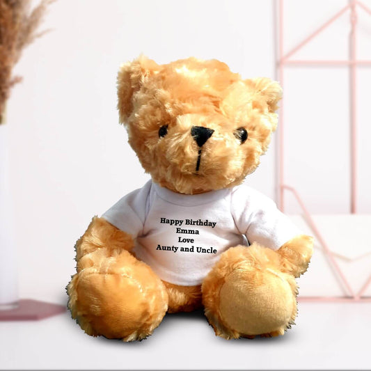 Personalised Teddy Bear - Message