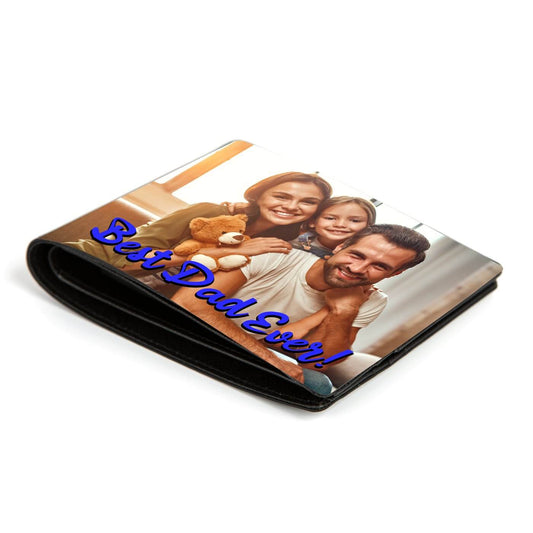 Personalised Leather Photo Wallet