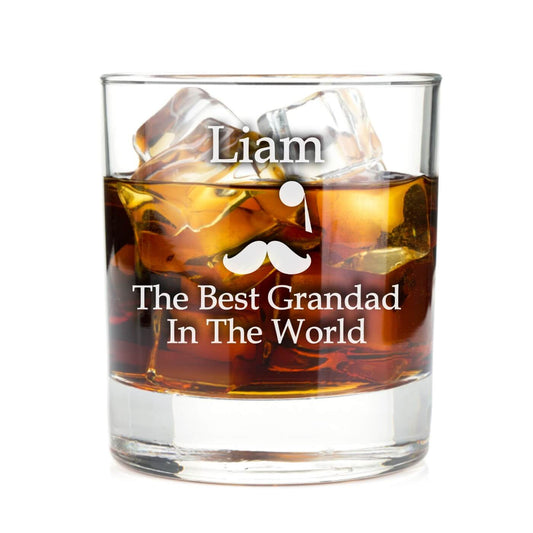 Personalised Whiskey Glass - Gentleman
