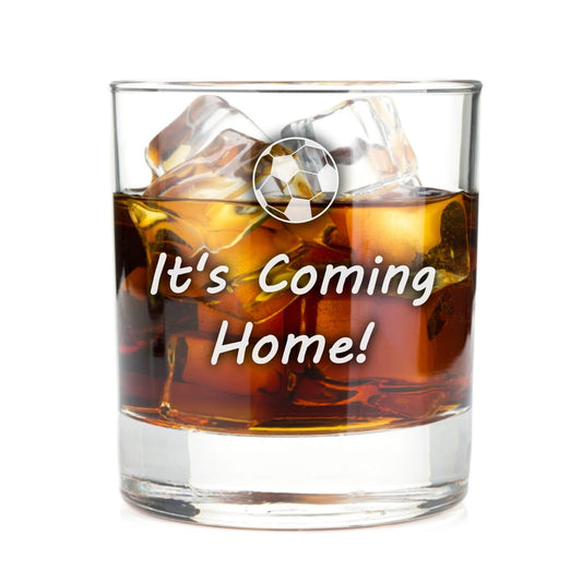 Personalised Whisky Glass - It's coming home!