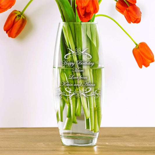 Personalised Bouquet Vase