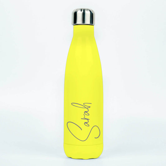 Personalised Metal Water Bottle - Name